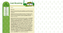 Desktop Screenshot of leahbrowning.net